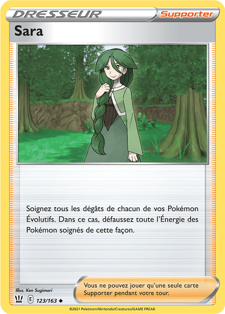 Sara - EB Styles de Combat - 123 - Peu commune