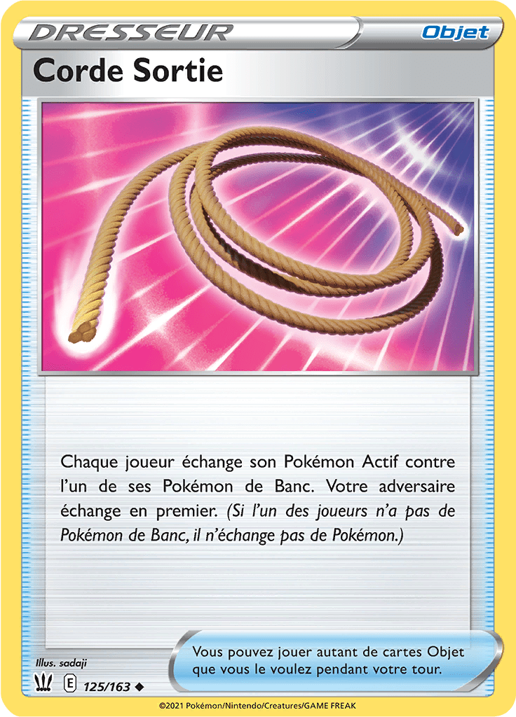 Corde Sortie - EB Styles de Combat - 125 - Peu commune