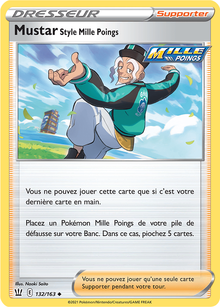 Mustar Style Mille Poings - EB Styles de Combat - 132 - Peu commune
