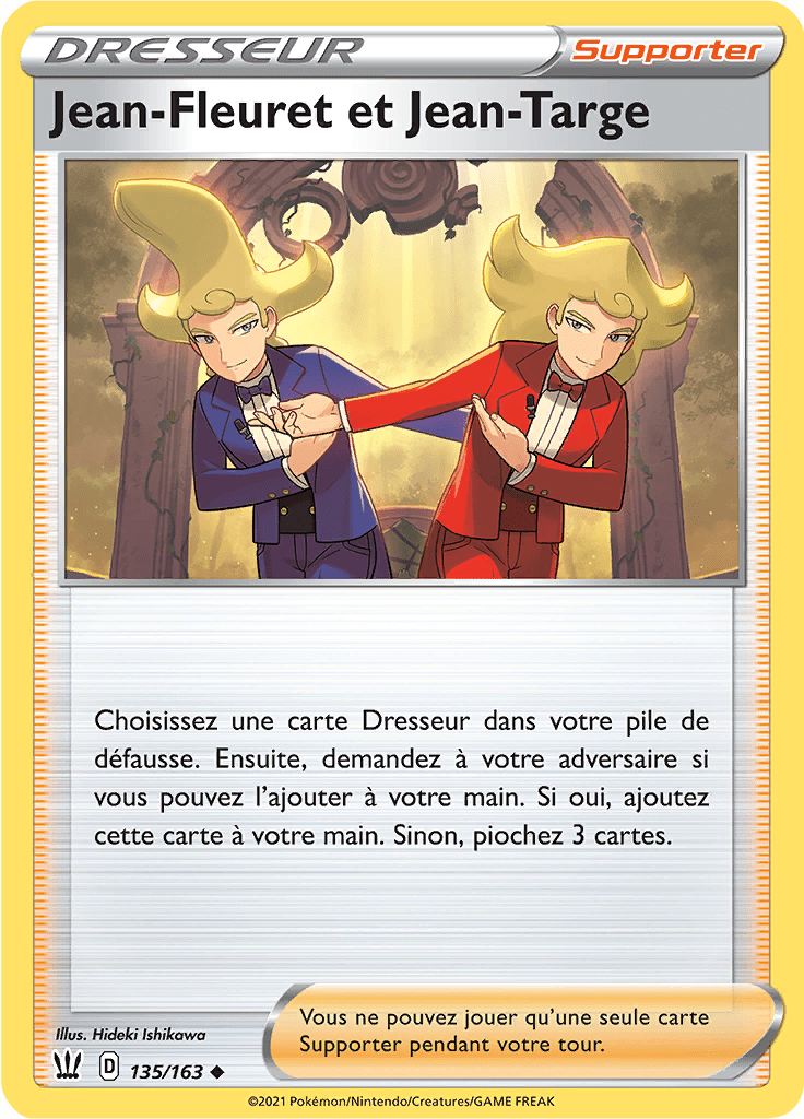 Jean-Fleuret et Jean-Targe - EB Styles de Combat - 135 - Peu commune