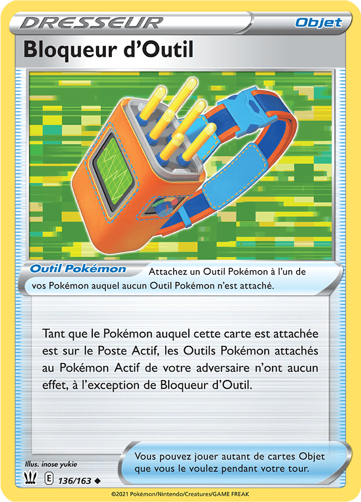 Bloqueur d'Outil - EB Styles de Combat - 136 - Peu commune