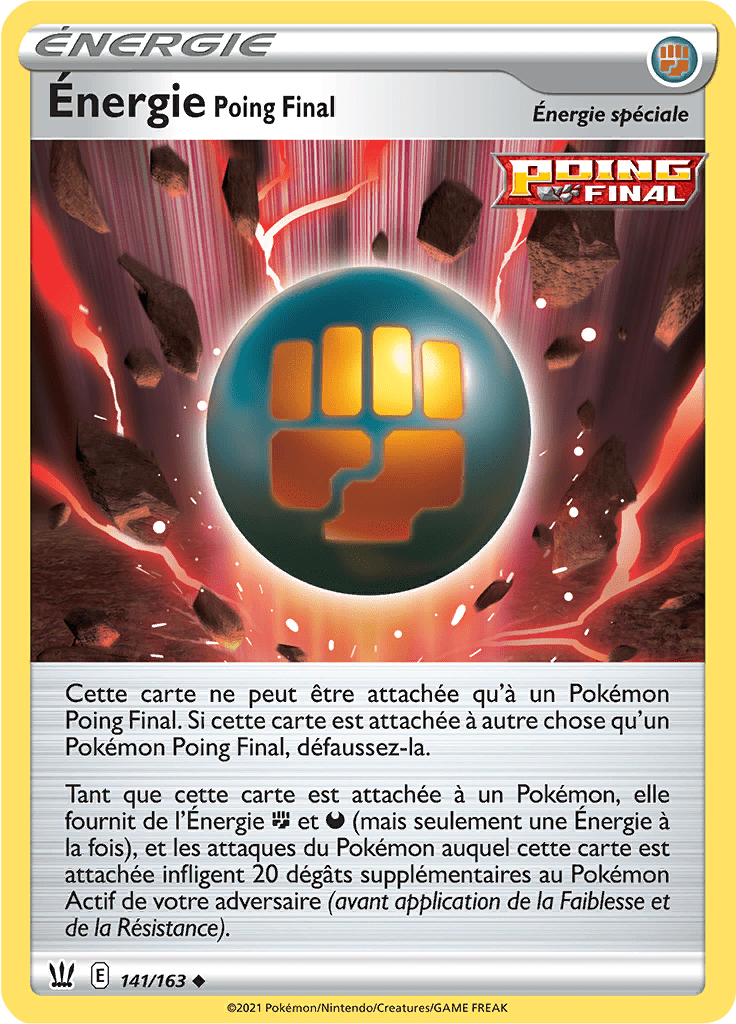 Énergie Poing Final - EB Styles de Combat - 141 - Peu commune