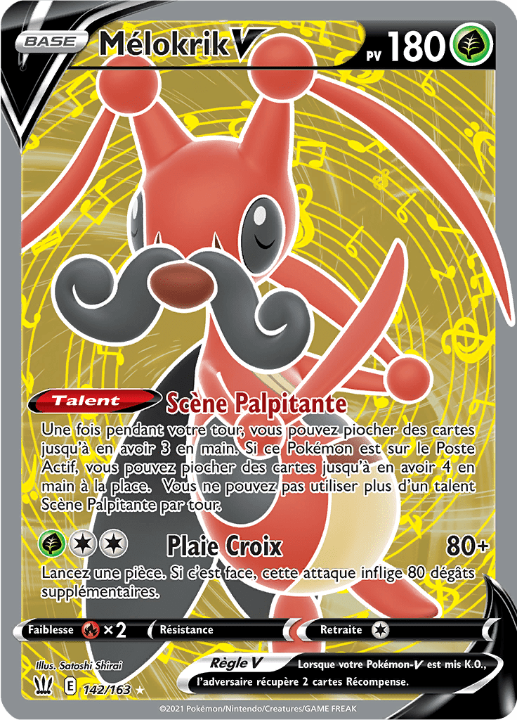 Mélokrik V - EB Styles de Combat - 142 - V Full Art