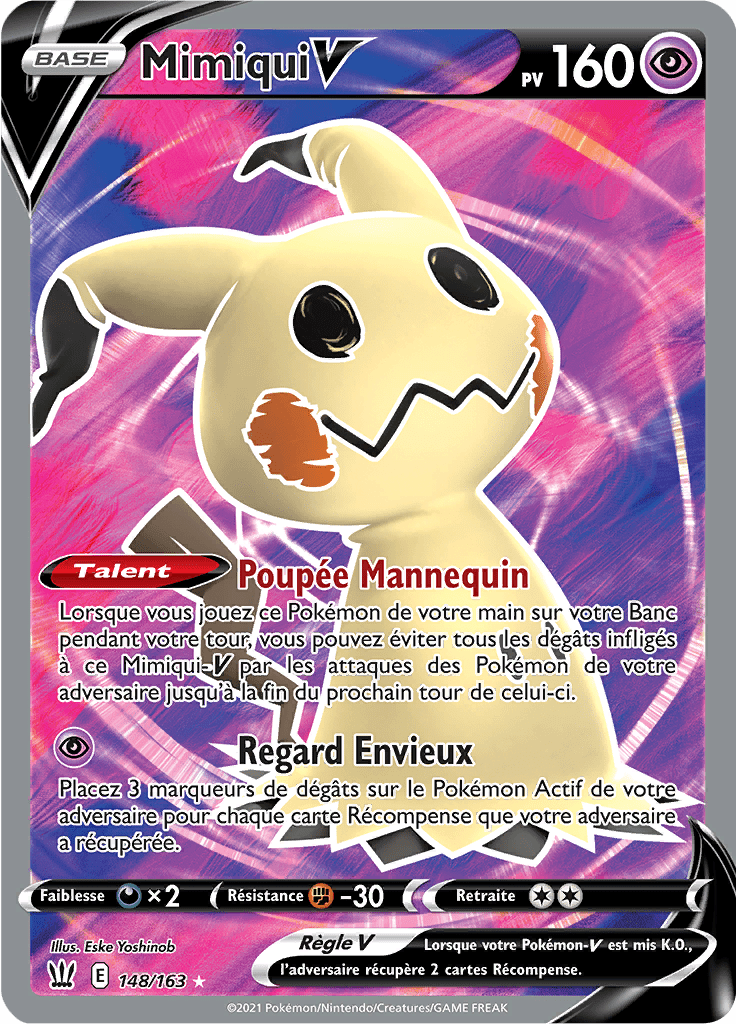 Mimiqui V - EB Styles de Combat - 148 - V Full Art