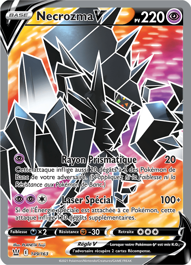 Necrozma V - EB Styles de Combat - 149 - V Full Art