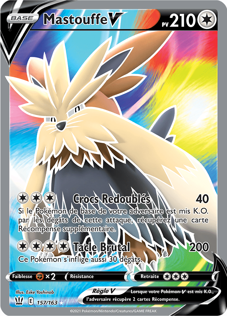 Mastouffe V - EB Styles de Combat - 157 - V Full Art