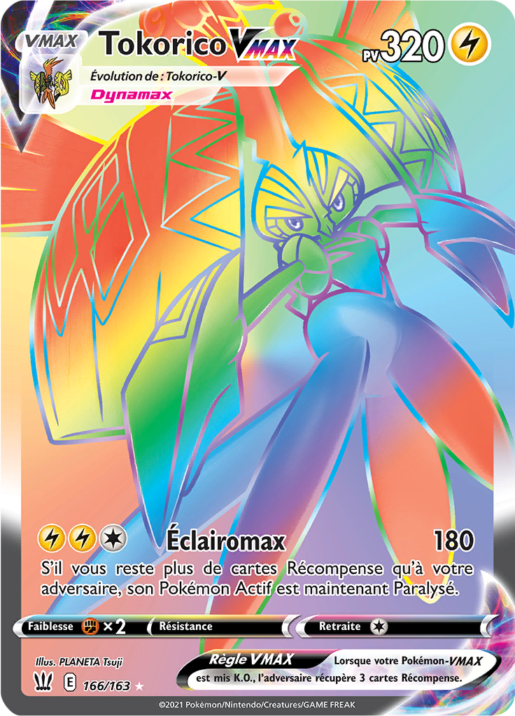 Tokorico V - EB Styles de Combat - 166 - Arc-en-ciel rare