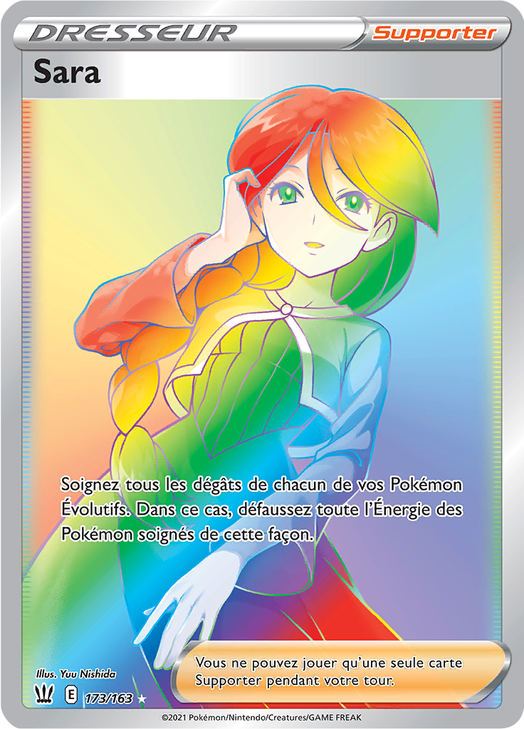 Sara - EB Styles de Combat - 173 - Arc-en-ciel rare