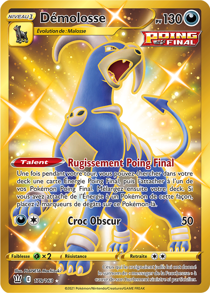 Démolosse - EB Styles de Combat - 179 - Full Art Gold