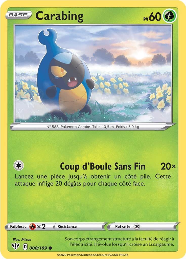 Carabing - EB Ténèbres Embrasées - 008 - Commune