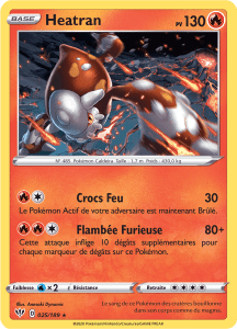 Heatran - EB Ténèbres Embrasées - 025 - Holographique rare
