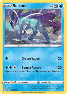 Suicune - EB Ténèbres Embrasées - 037 - Holographique rare