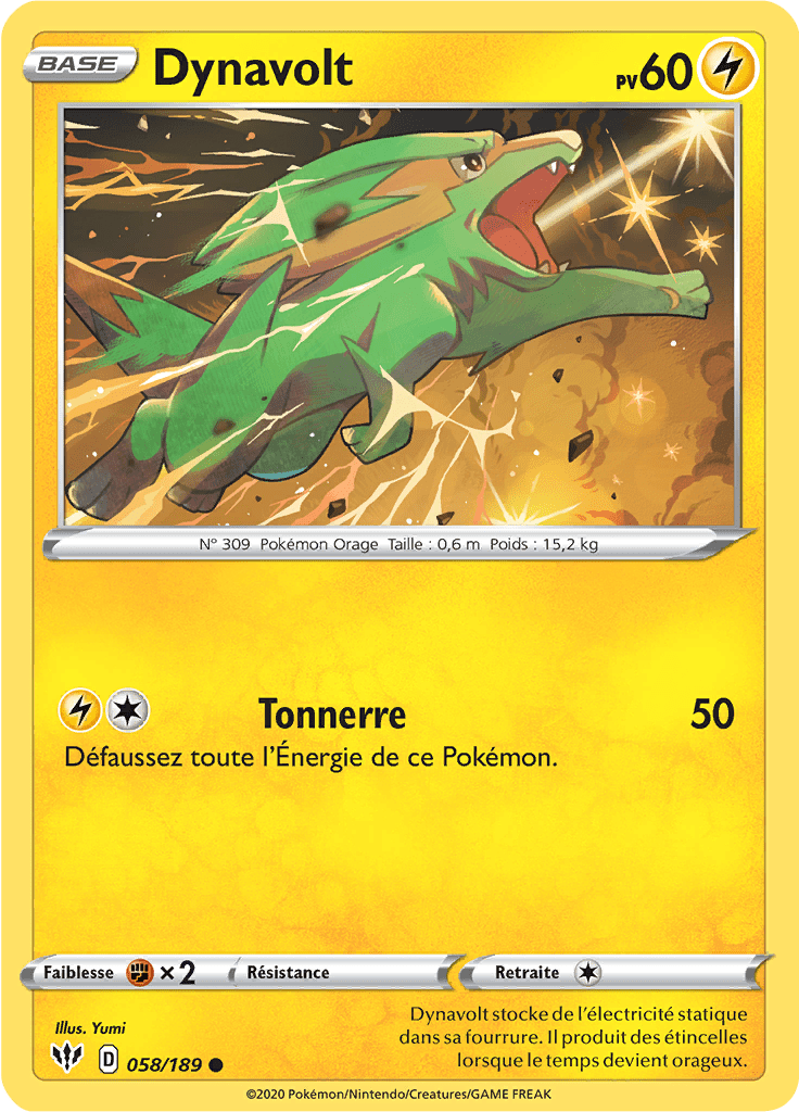 Dynavolt - EB Ténèbres Embrasées - 058 - Commune