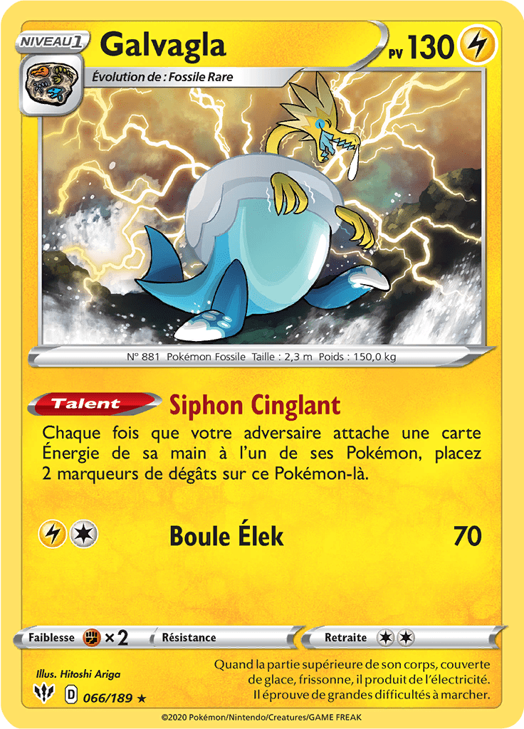 Galvagla - EB Ténèbres Embrasées - 066 - Holographique rare