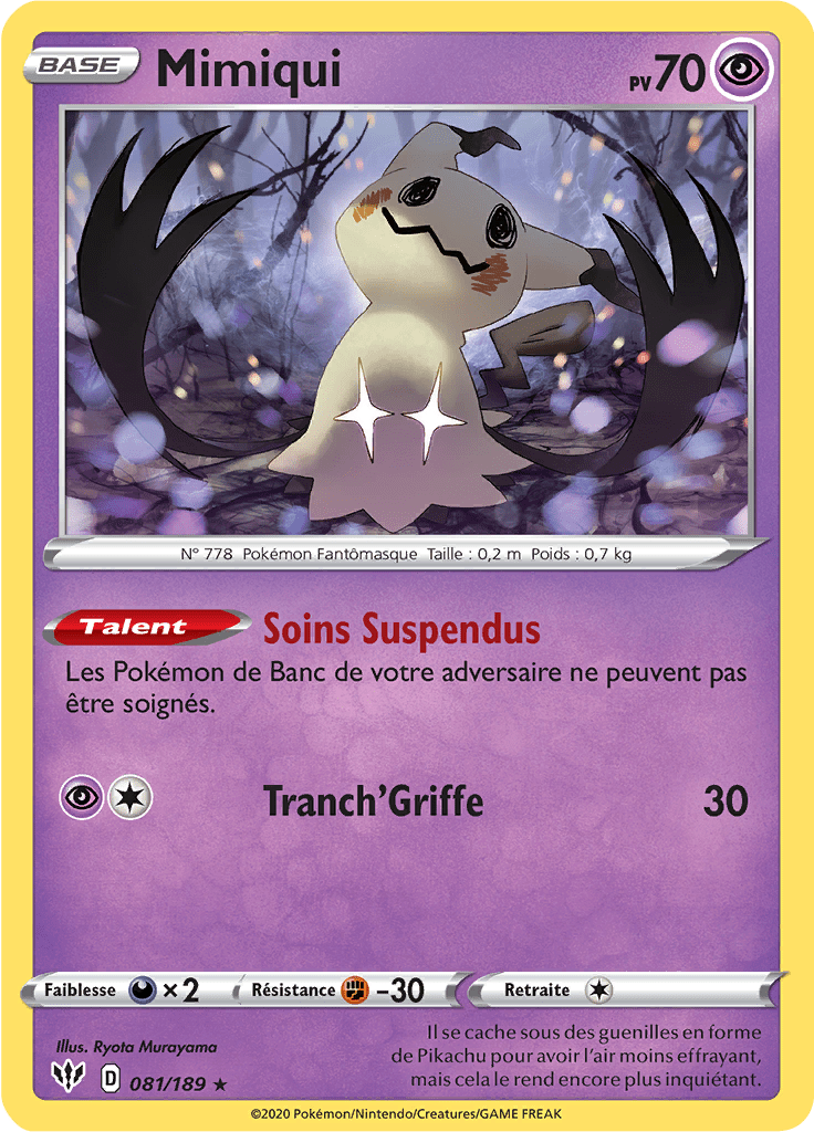 Mimiqui - EB Ténèbres Embrasées - 081 - Rare