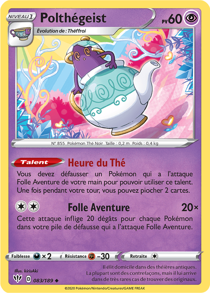 Polthégeist - EB Ténèbres Embrasées - 083 - Peu commune