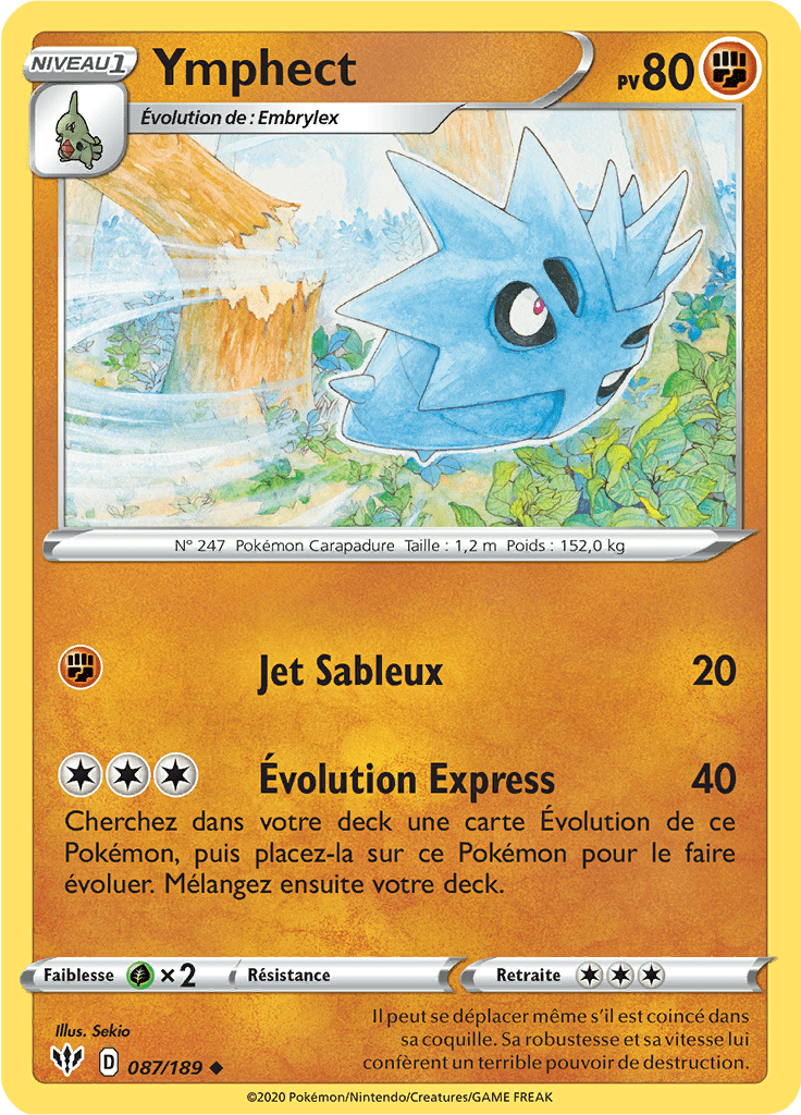 Ymphect - EB Ténèbres Embrasées - 087 - Peu commune