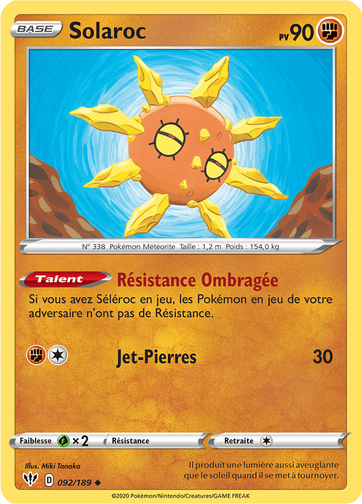 Solaroc - EB Ténèbres Embrasées - 092 - Peu commune