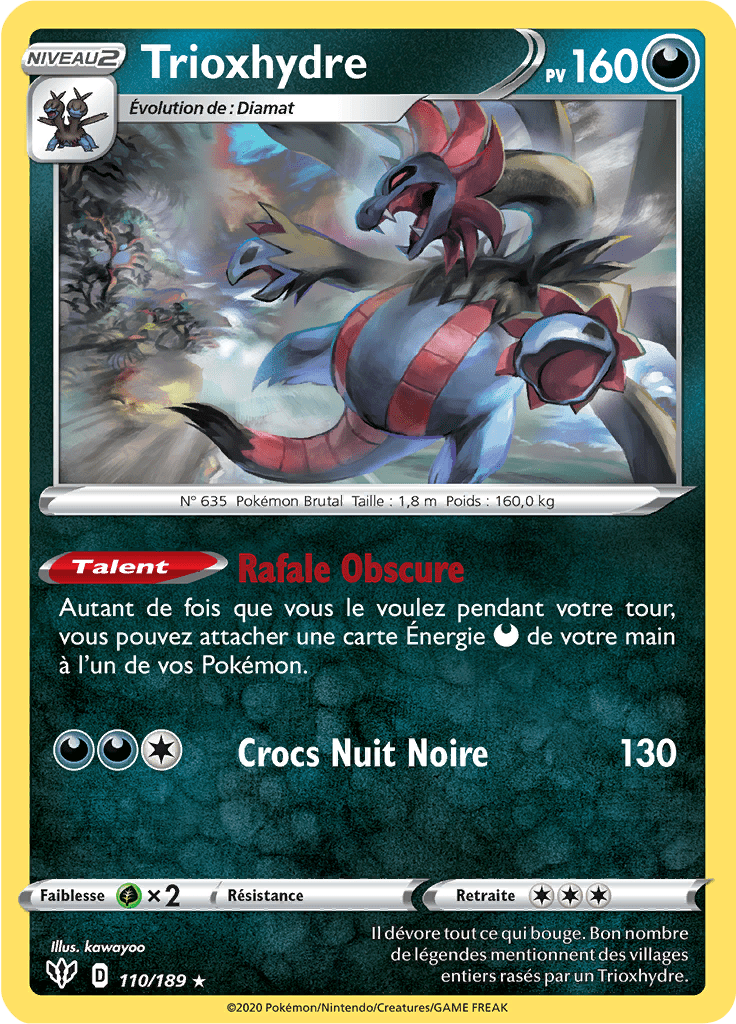 Trioxhydre - EB Ténèbres Embrasées - 110 - Rare