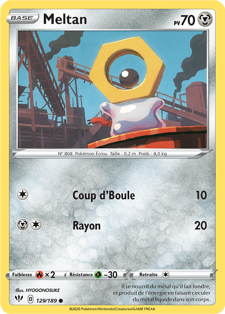 Meltan - EB Ténèbres Embrasées - 129 - Commune