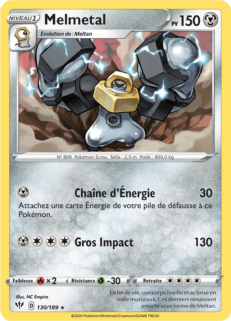 Melmetal - EB Ténèbres Embrasées - 130 - Rare