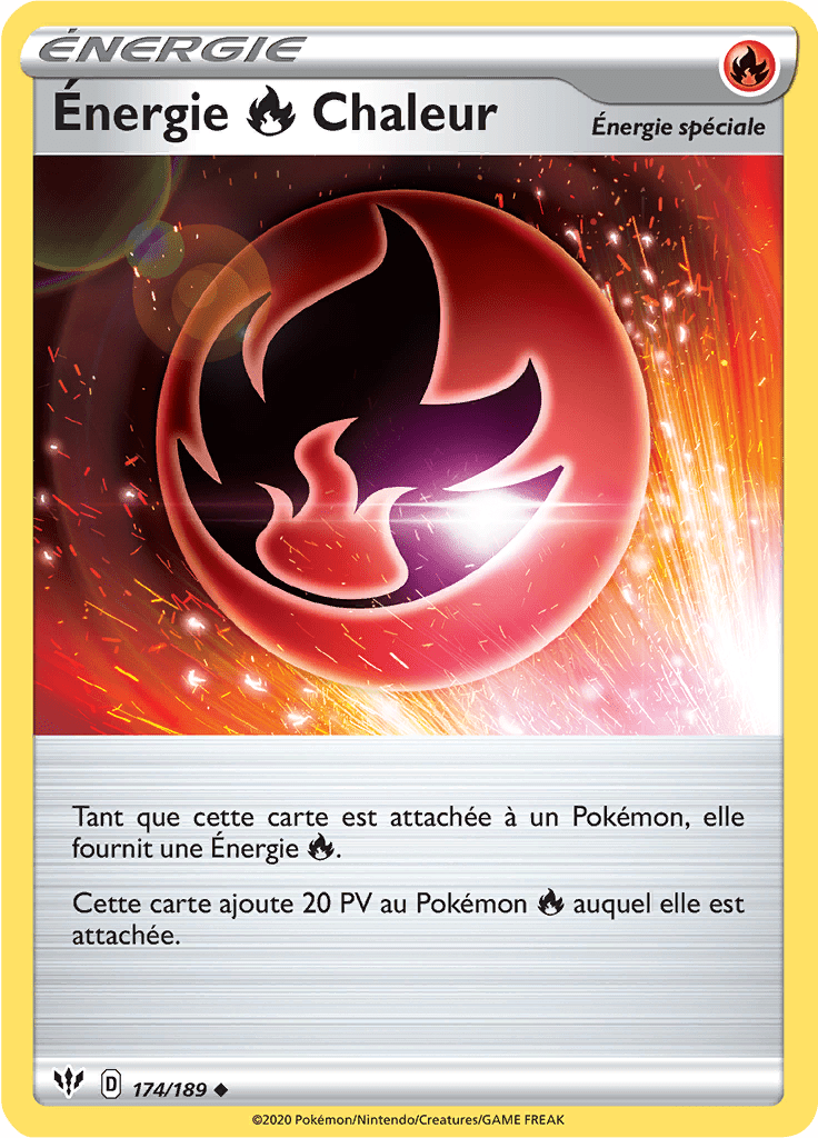 Énergie Feu Chaleur - EB Ténèbres Embrasées - 174 - Peu commune