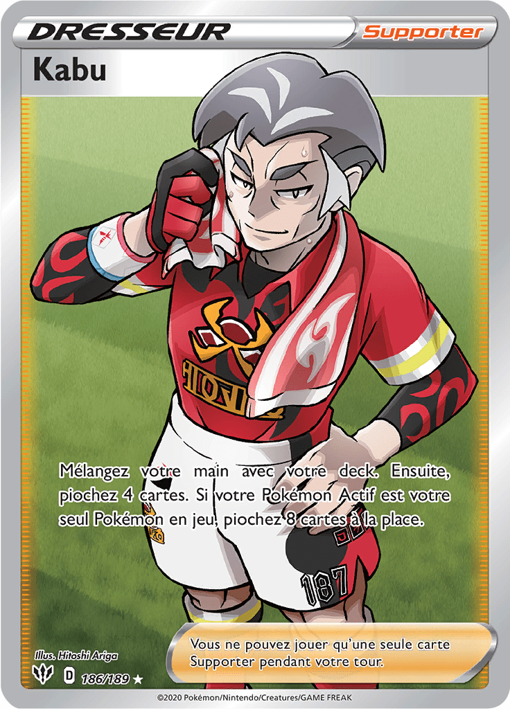 Kabu - EB Ténèbres Embrasées - 186 - Trainer Full Art