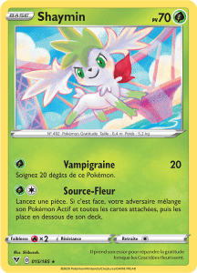 Shaymin - EB Voltage Éclatant - 015 - Holographique rare