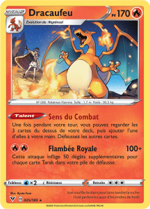 Dracaufeu - EB Voltage Éclatant - 025 - Holographique rare