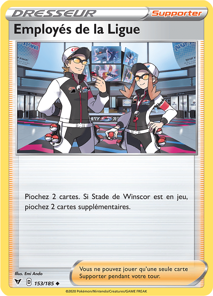 Employés de la Ligue - EB Voltage Éclatant - 153 - Peu commune