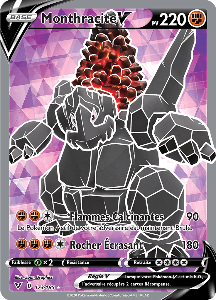Monthracite V - EB Voltage Éclatant - 173 - V Full Art