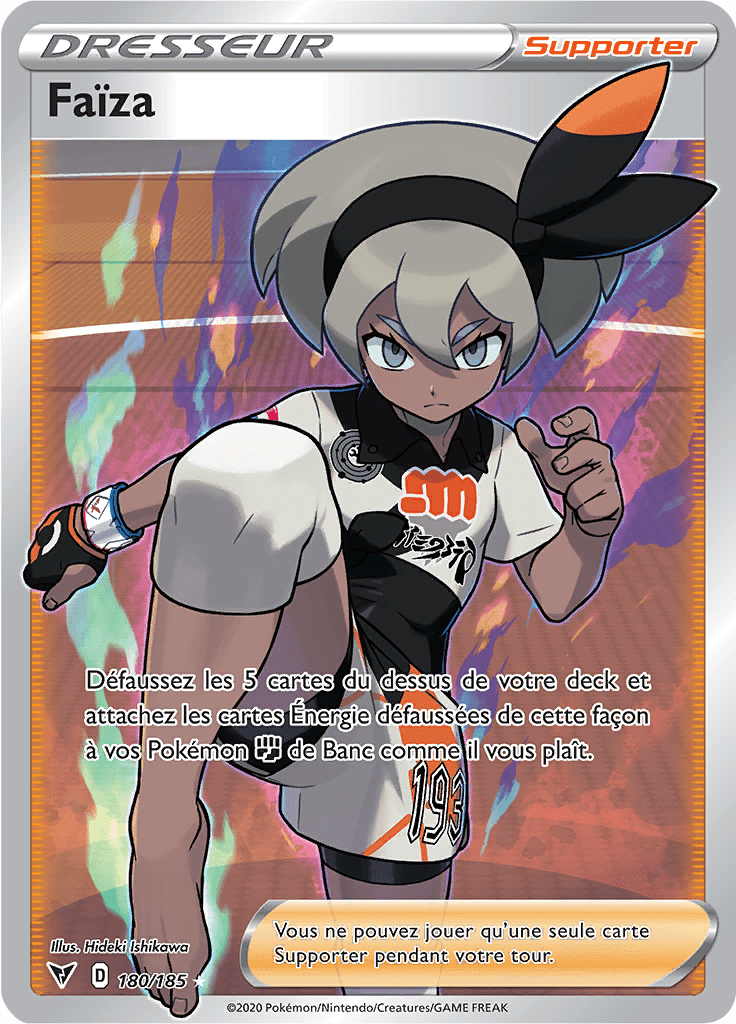 Faïza - EB Voltage Éclatant - 180 - Trainer Full Art