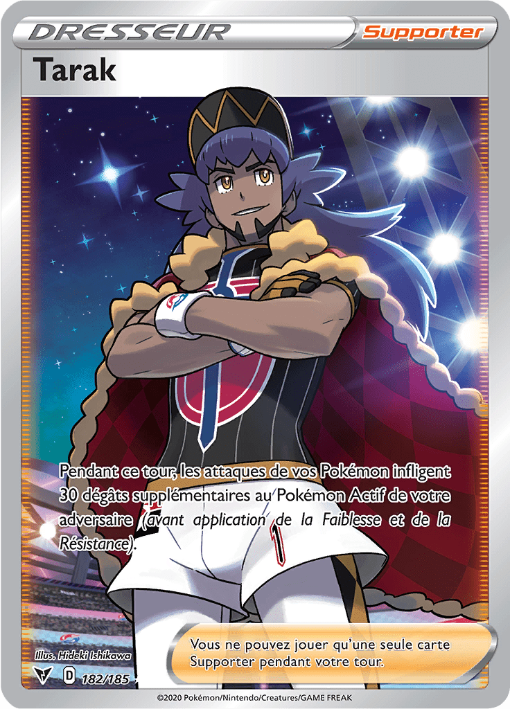Tarak - EB Voltage Éclatant - 182 - Trainer Full Art