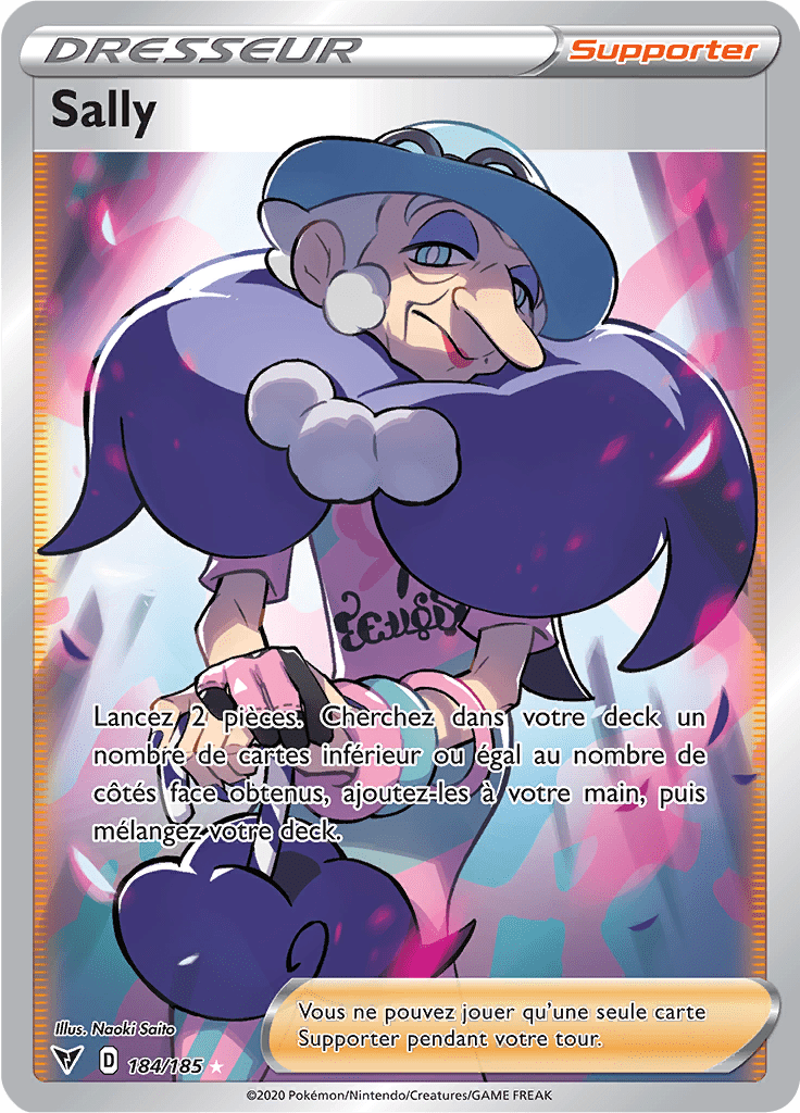 Sally - EB Voltage Éclatant - 184 - Trainer Full Art
