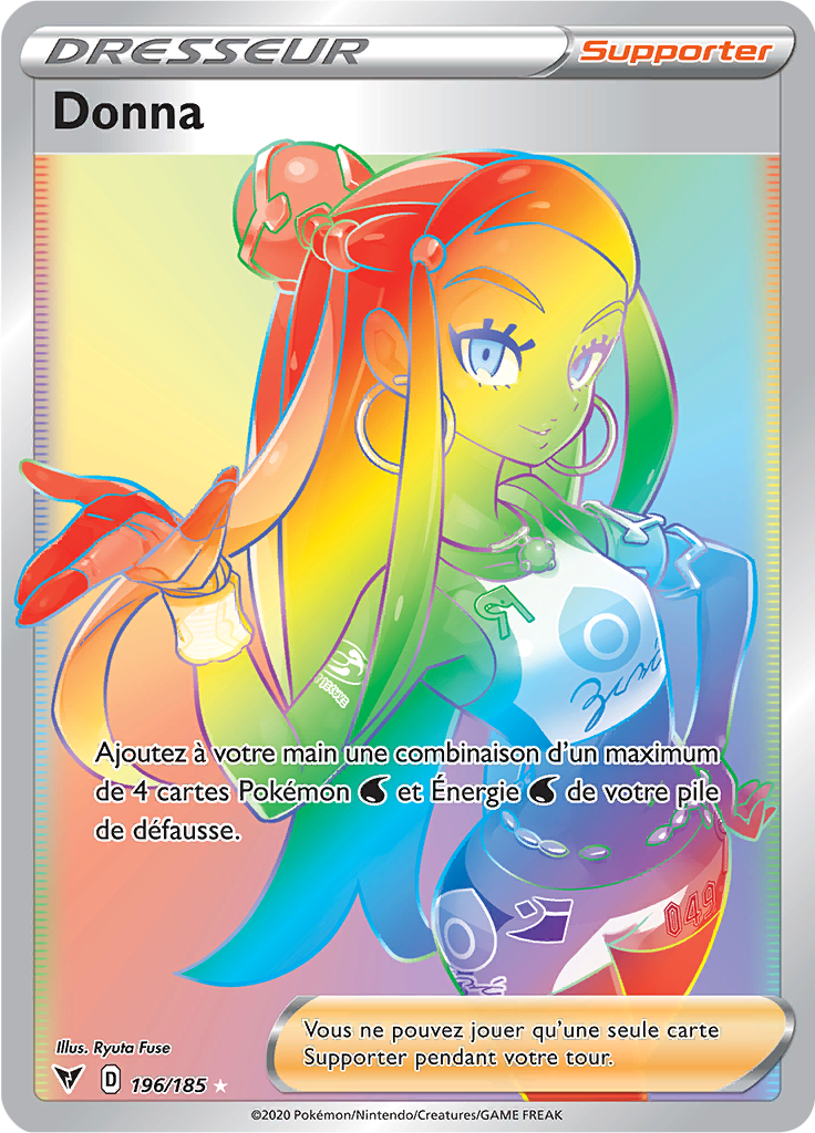 Donna - EB Voltage Éclatant - 196 - Arc-en-ciel rare