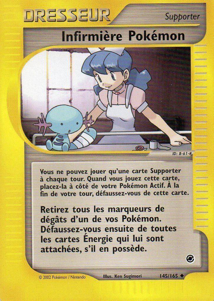 Infirmière Pokémon -  - 145 - Peu commune