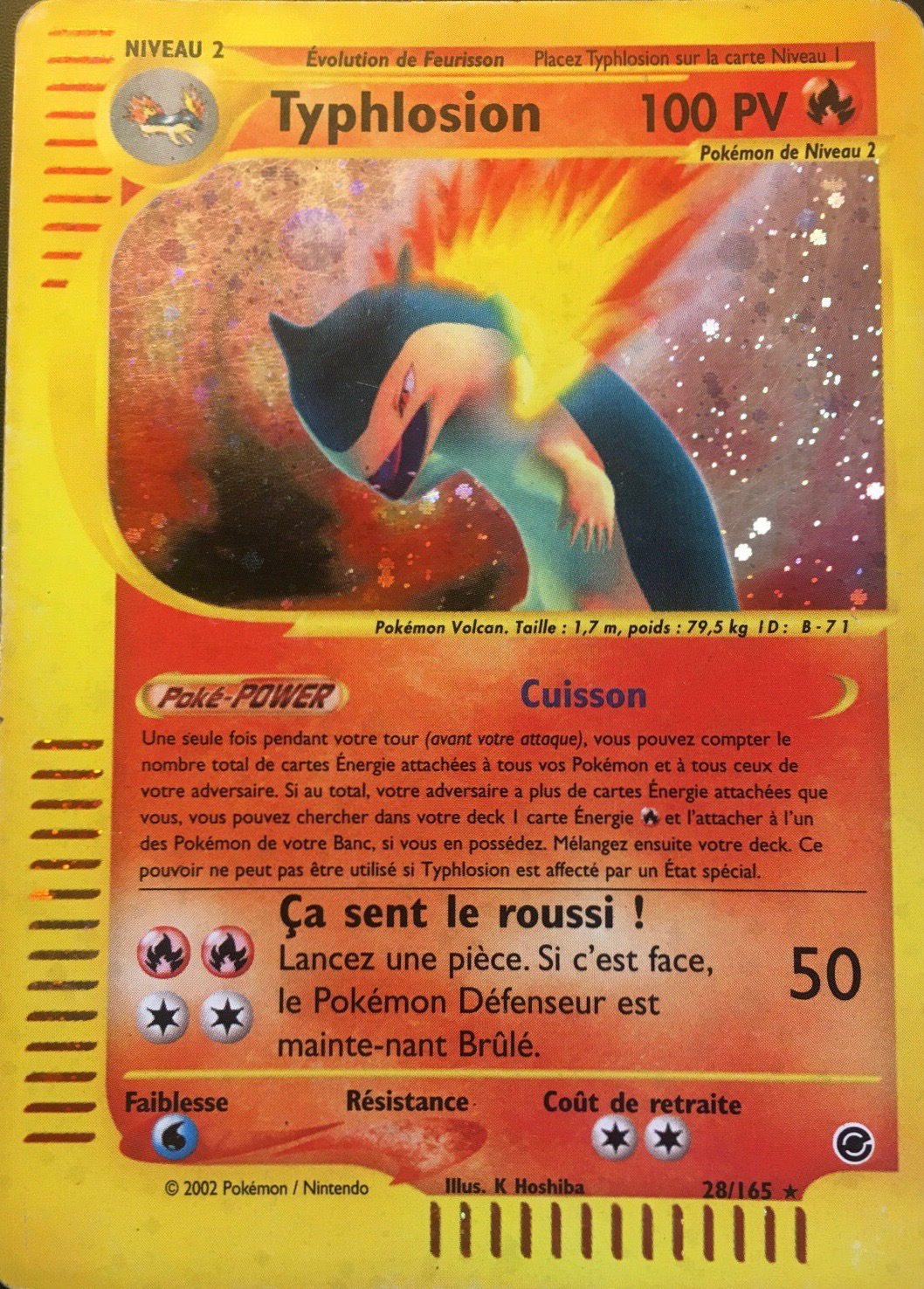 Typhlosion -  - 028 - Holographique