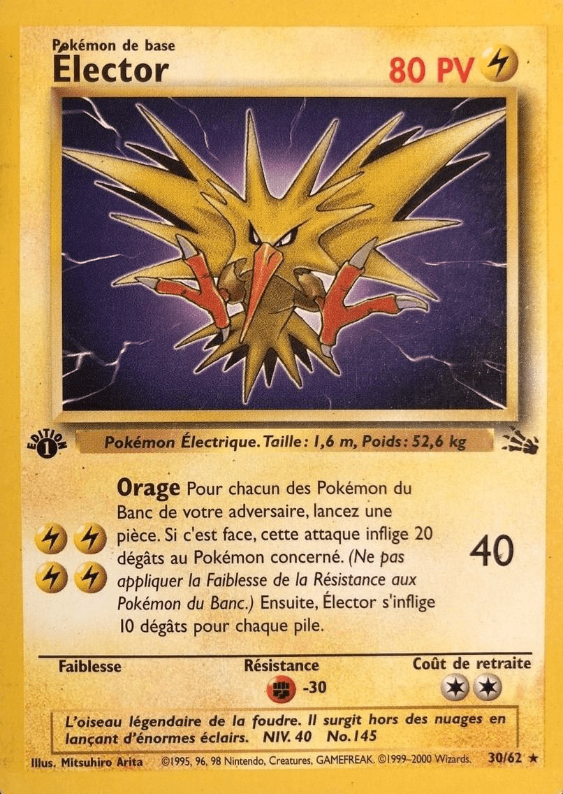 Élector - Fossile - 030 - Rare