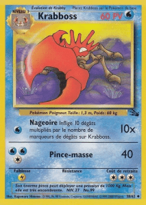 Krabboss - Fossile - 038 - Peu commune
