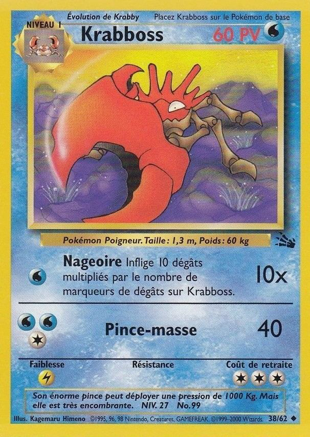 Krabboss - Fossile - 038 - Peu commune