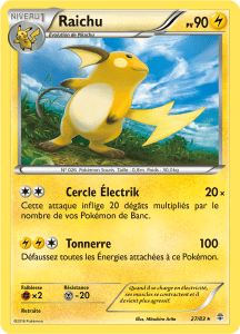 Raichu - Générations - 027 - Holographique rare