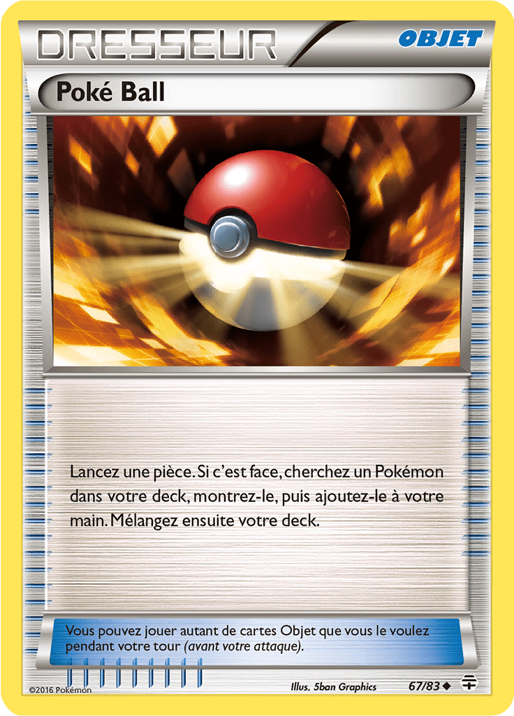 Poké Ball - Générations - 067 - Peu commune