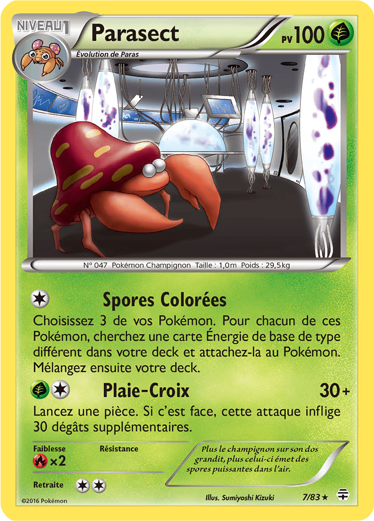 Parasect - Générations - 007 - Rare
