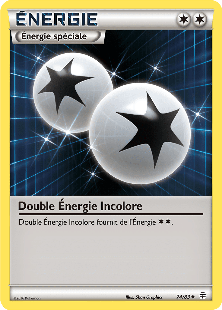 Double Énergie Incolore - Générations - 074 - Peu commune