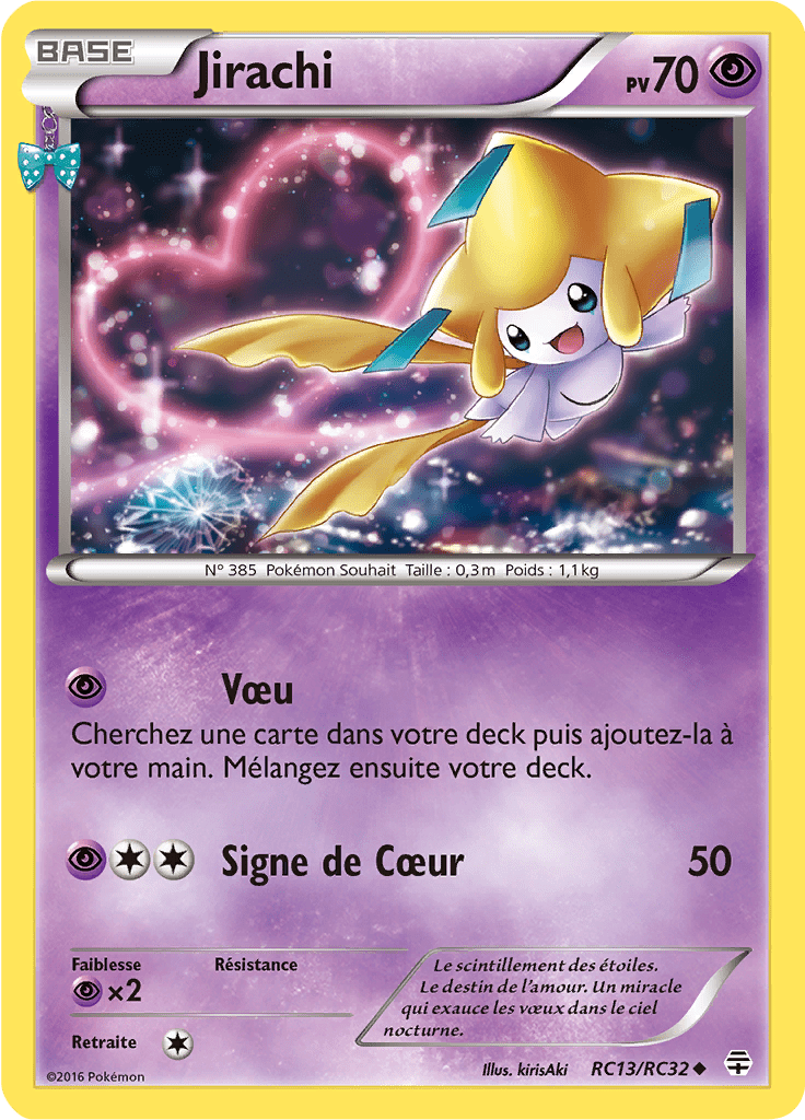 Jirachi - Générations - RC13 - Commune