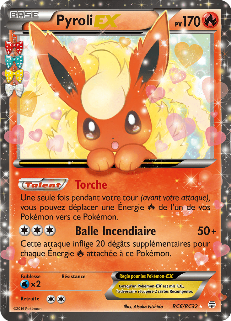 Pyroli - Générations - RC6 - Holographique rare EX