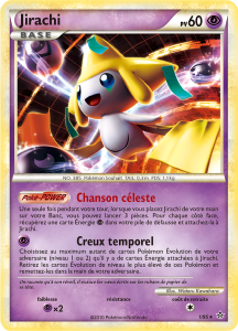 Jirachi - HS Déchaînement - 001 - Holographique rare