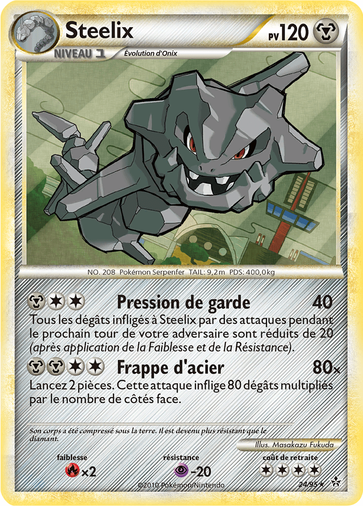 Steelix - HS Déchaînement - 024 - Rare