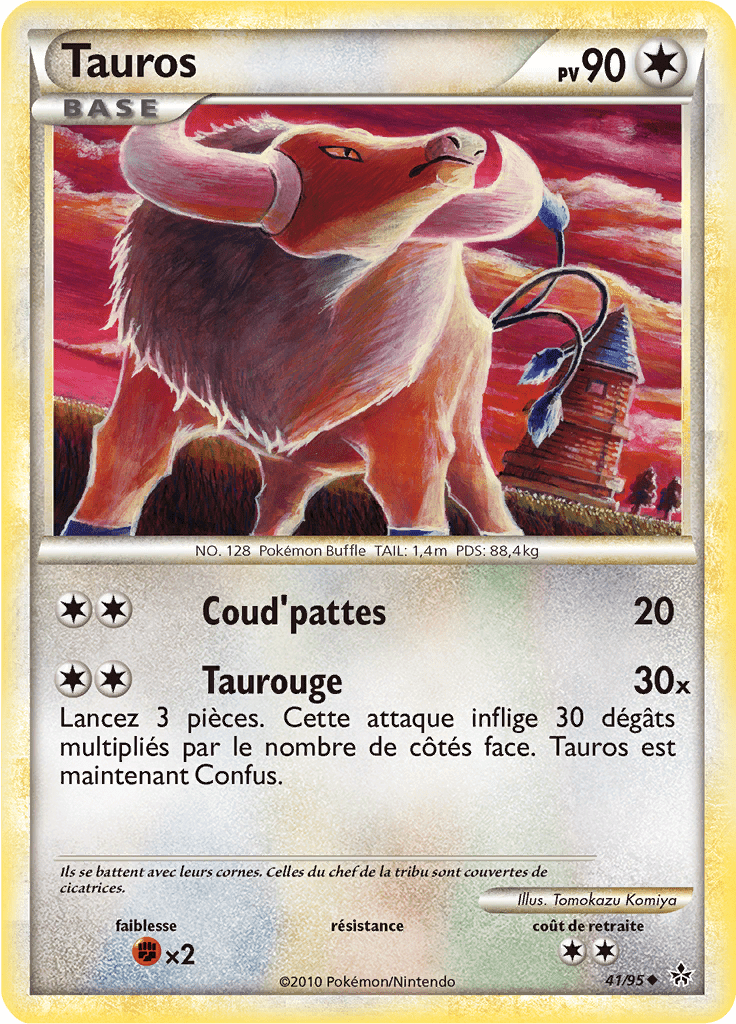 Tauros - HS Déchaînement - 041 - Peu commune