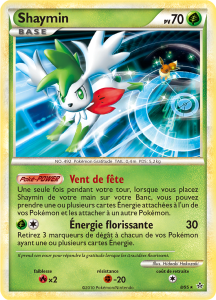Shaymin - HS Déchaînement - 008 - Holographique rare